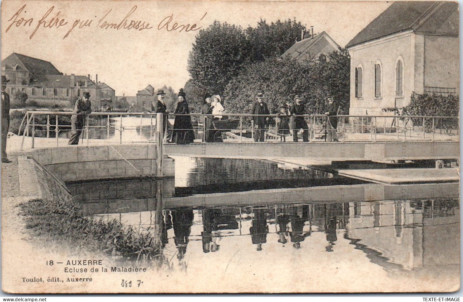 89 AUXERRE - L'ecluse De La Maladiere. - Auxerre