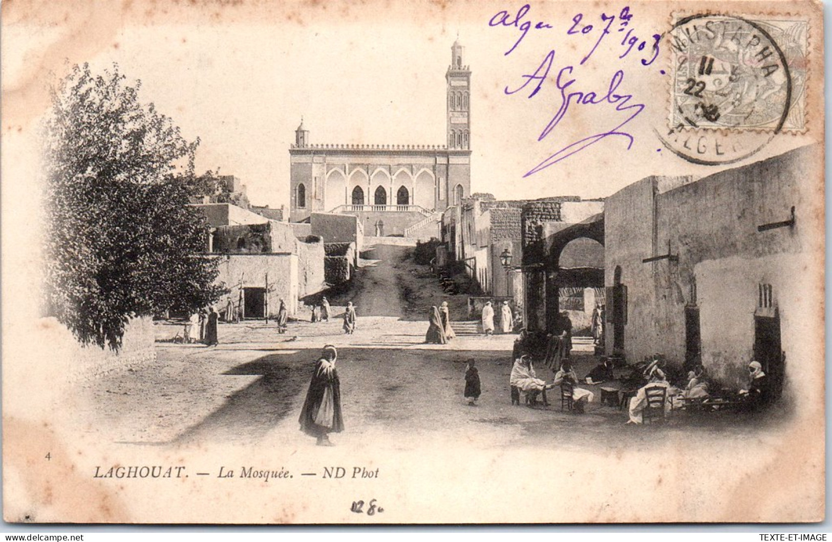 ALGERIE - LAGHOUAT - La Mosquee. - Laghouat