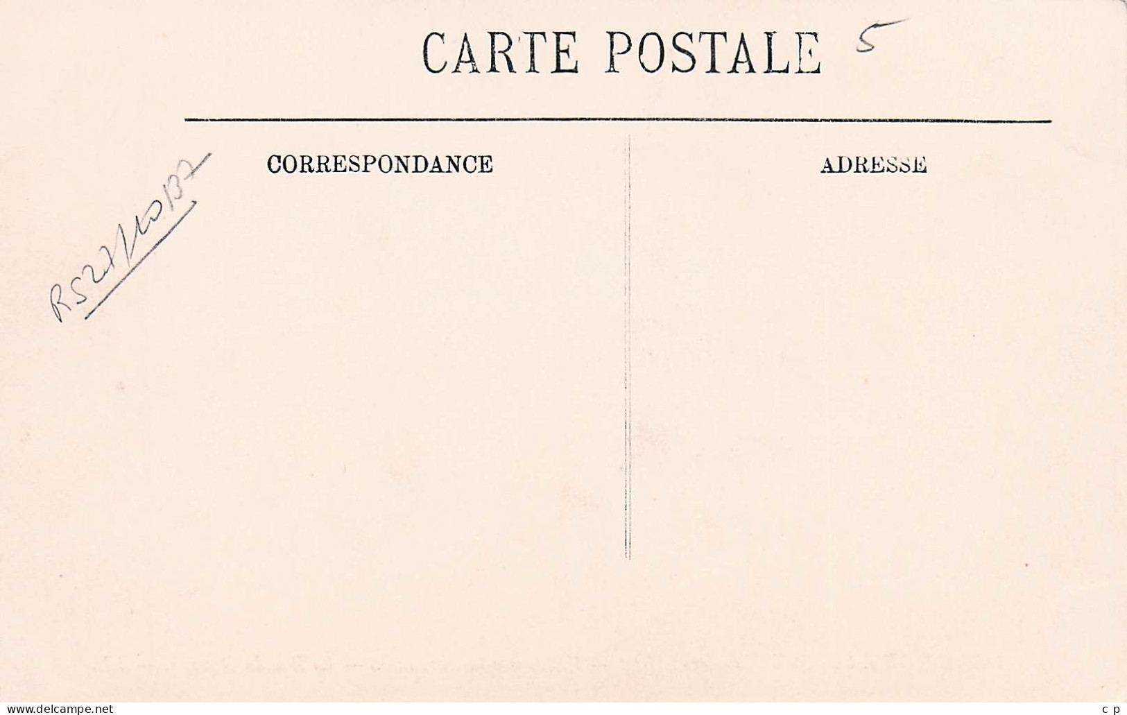 Villeneuve La Garenne - La Rue Du Bocage   - Inondation - Janvier 1910    - CPA°J - Villeneuve La Garenne