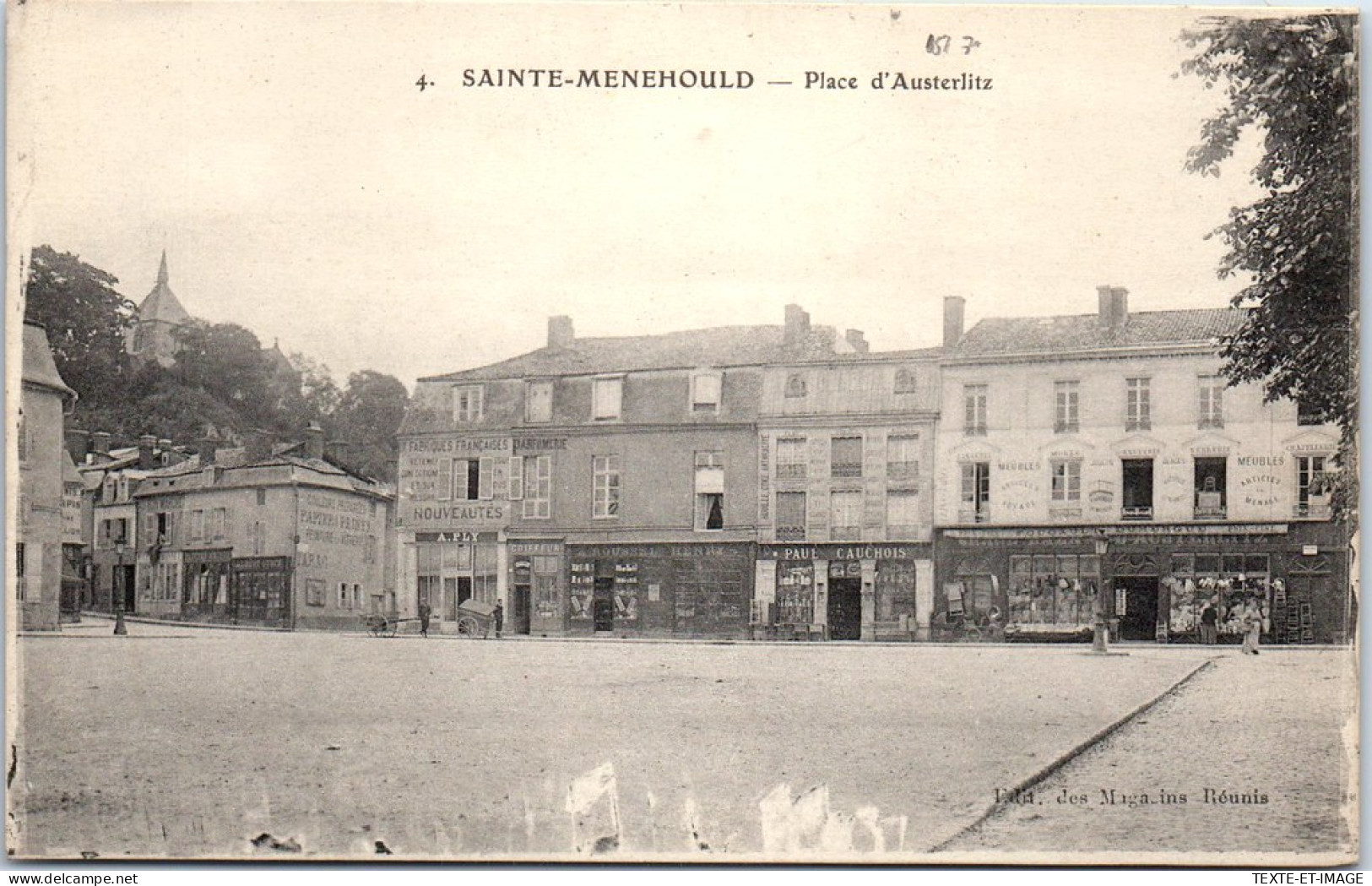 51 SAINTE MENEHOULD - Place D'austerlitz  - Sainte-Menehould