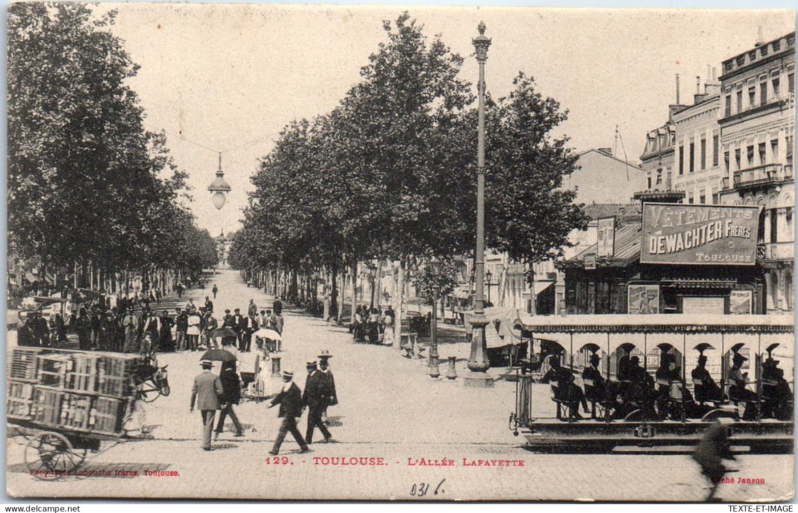 31 TOULOUSE - L'allee Lafayette (tramway) - Toulouse
