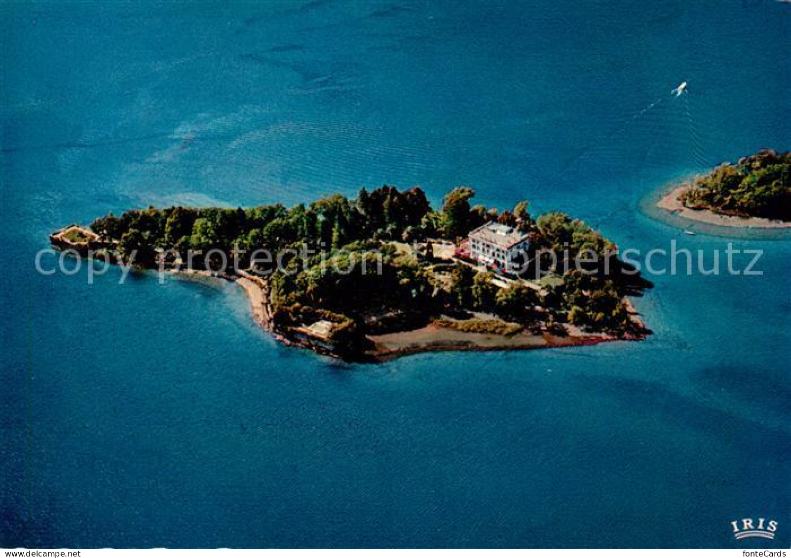 13147549 Isole Di Brissago Parco Botanico Lago Maggiore Veduta Aerea Isole Di Br - Altri & Non Classificati