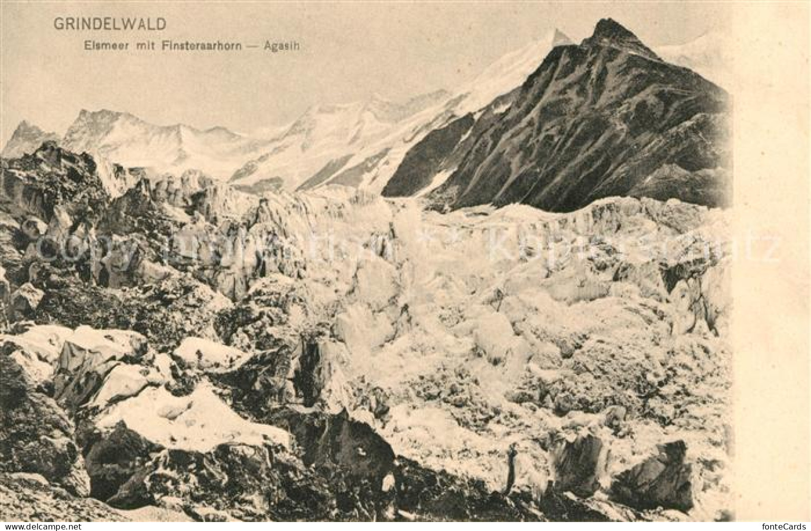 13147089 Grindelwald Gletscher Finsteraarhorn Grindelwald - Sonstige & Ohne Zuordnung