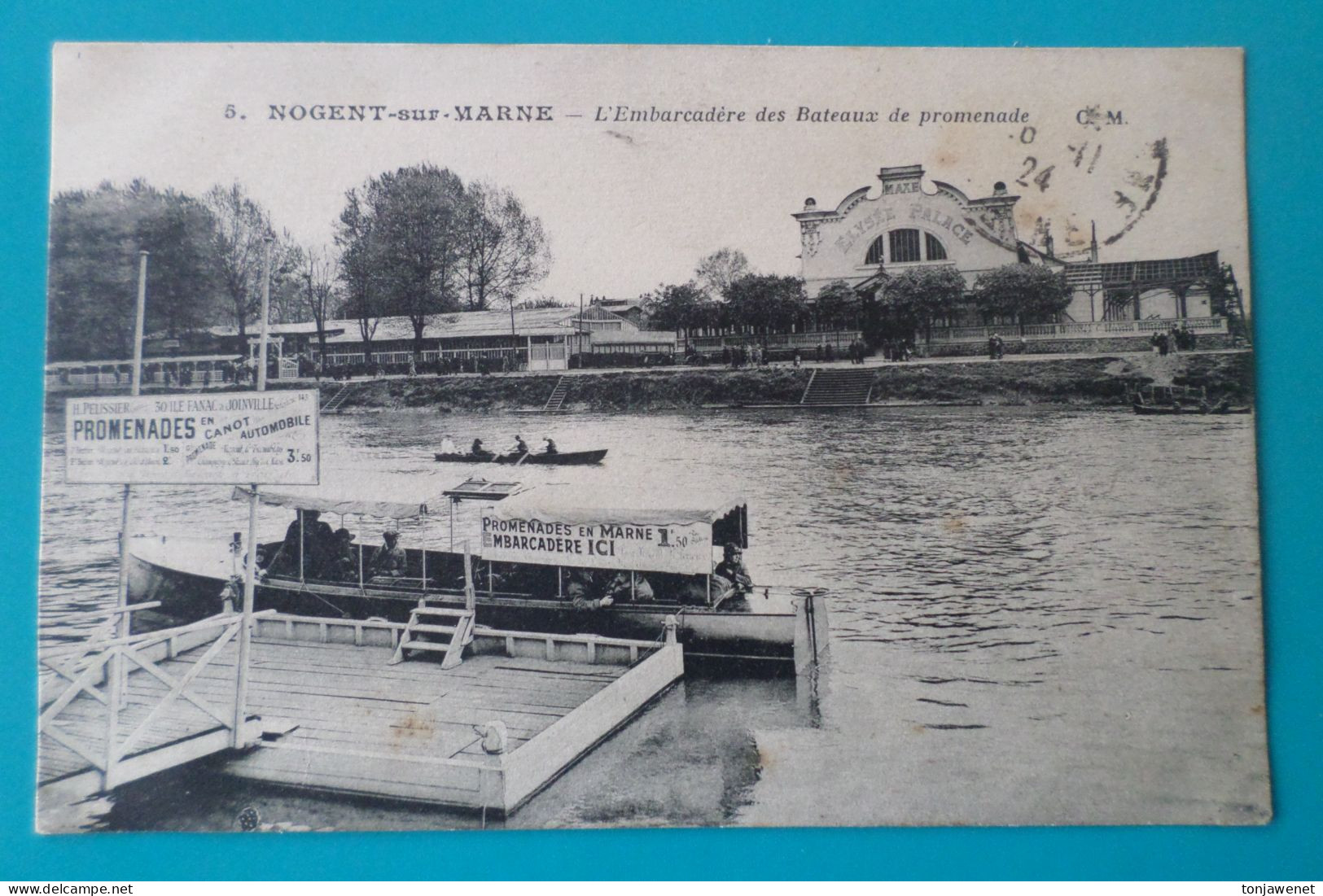 NOGENT SUR MARNE - L'Embarcadère Des Bateaux De Promenade ( 94 Val De Marne ) - Nogent Sur Marne