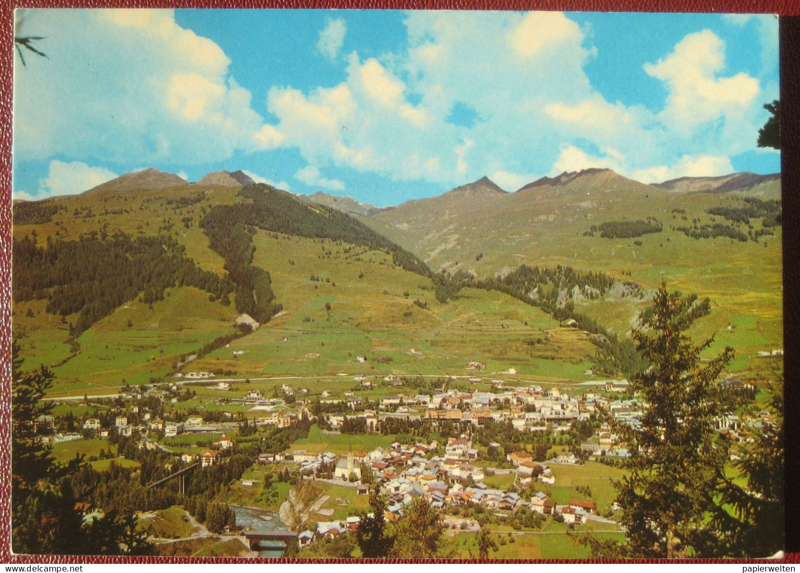 Scuol (GR) - Tarasp - Vulpera: Blick Auf Motta-Naluns - Scuol