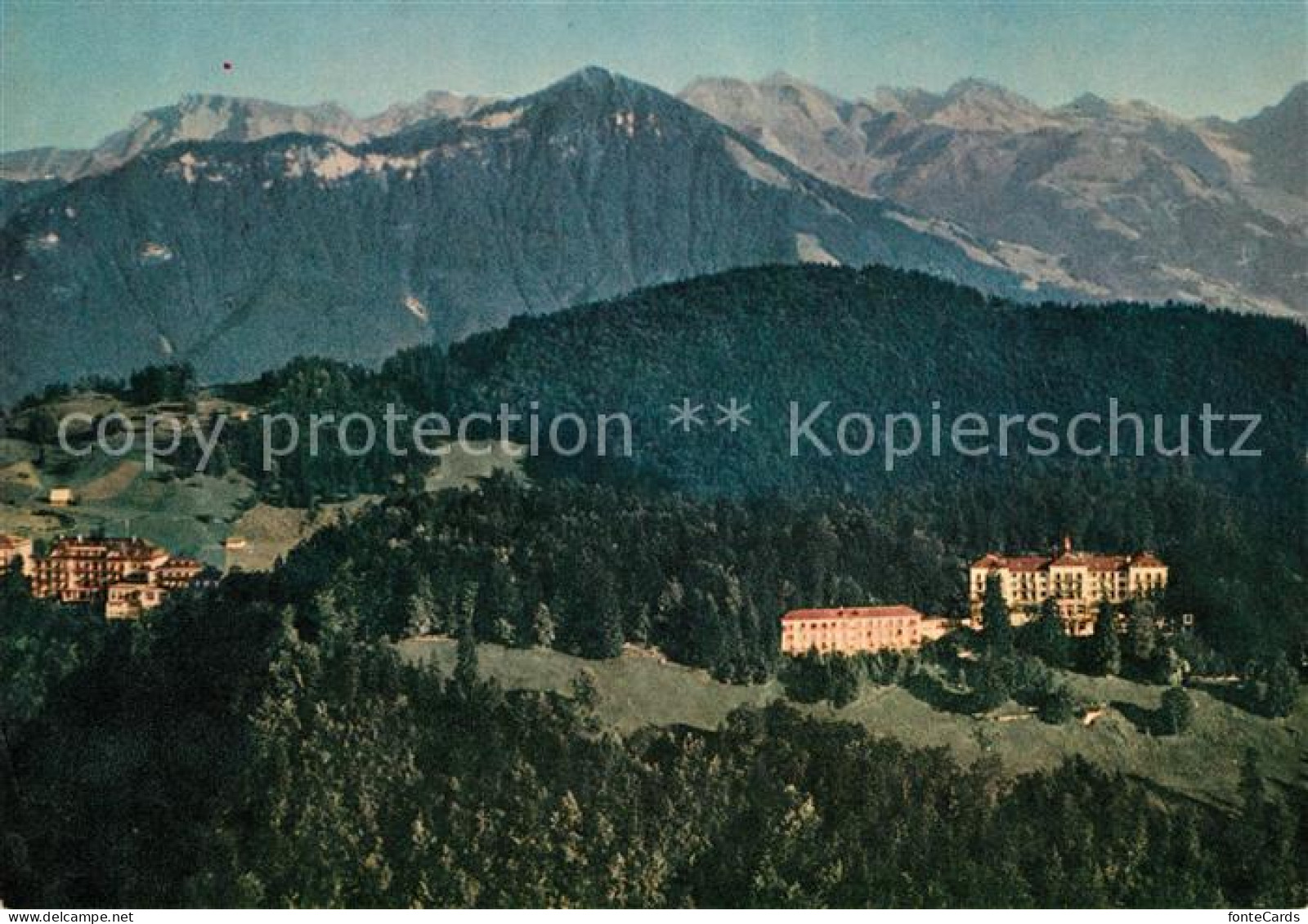 13144977 Buergenstock Berghotels Alpenpanorama Fliegeraufnahme Buergenstock - Other & Unclassified