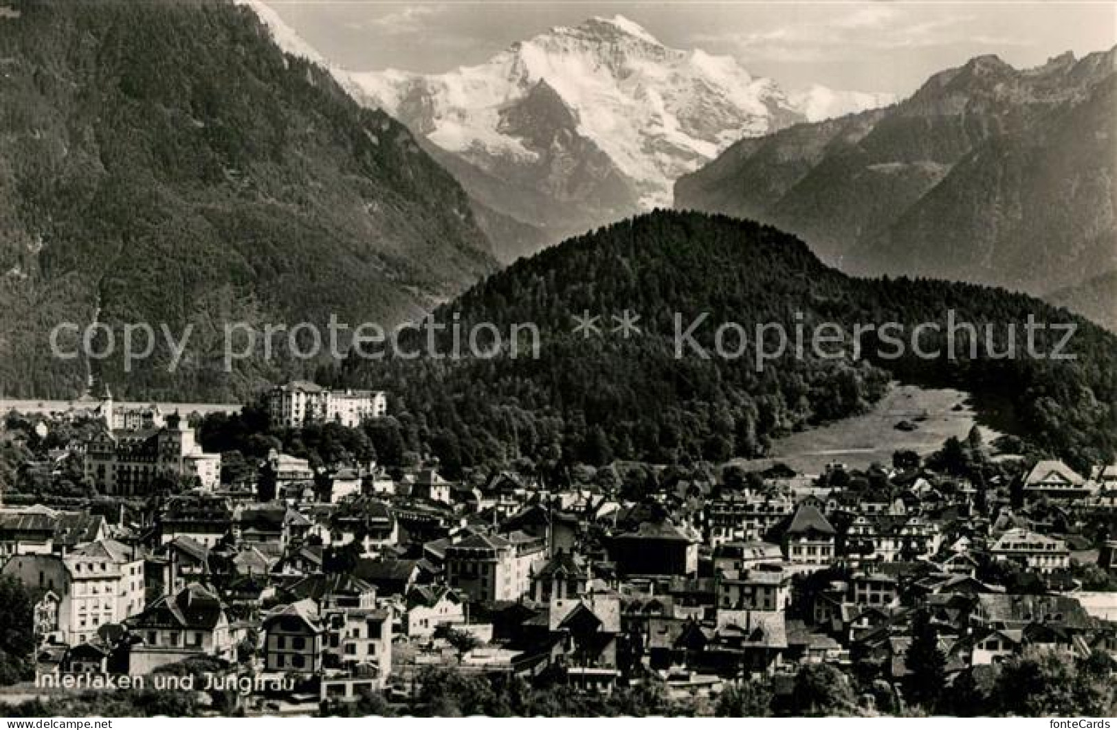 13143597 Interlaken BE Panorama Mit Jungfrau Berner Alpen Interlaken BE - Autres & Non Classés