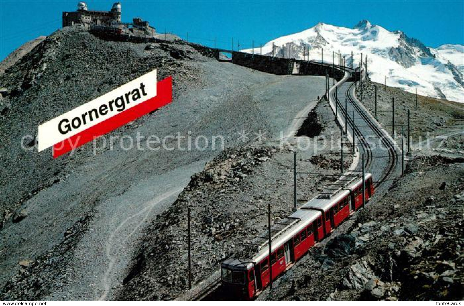 13143359 Gornergratbahn Zermatt Station Und Hotel Gornergrat Monte Rosa  Gornerg - Other & Unclassified