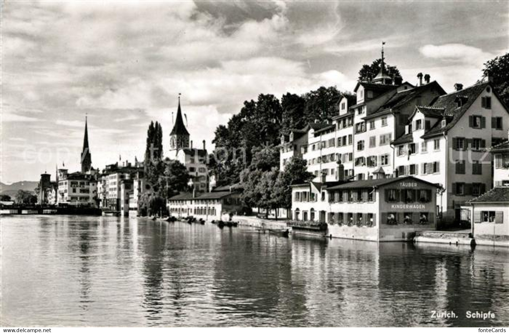 13143007 Zuerich ZH Haeuserpartie An Der Limmat Zuerich ZH - Sonstige & Ohne Zuordnung