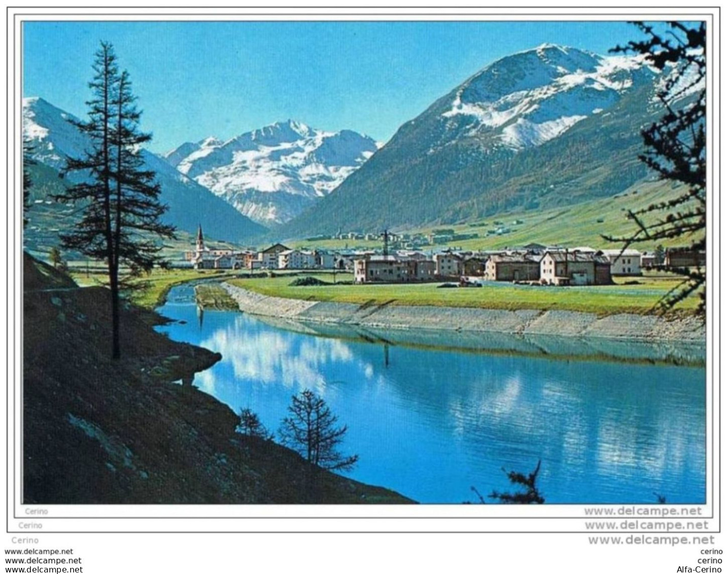 LIVIGNO (SO):  VEDUTA  DEL  LAGO  -  FG - Châteaux D'eau & éoliennes