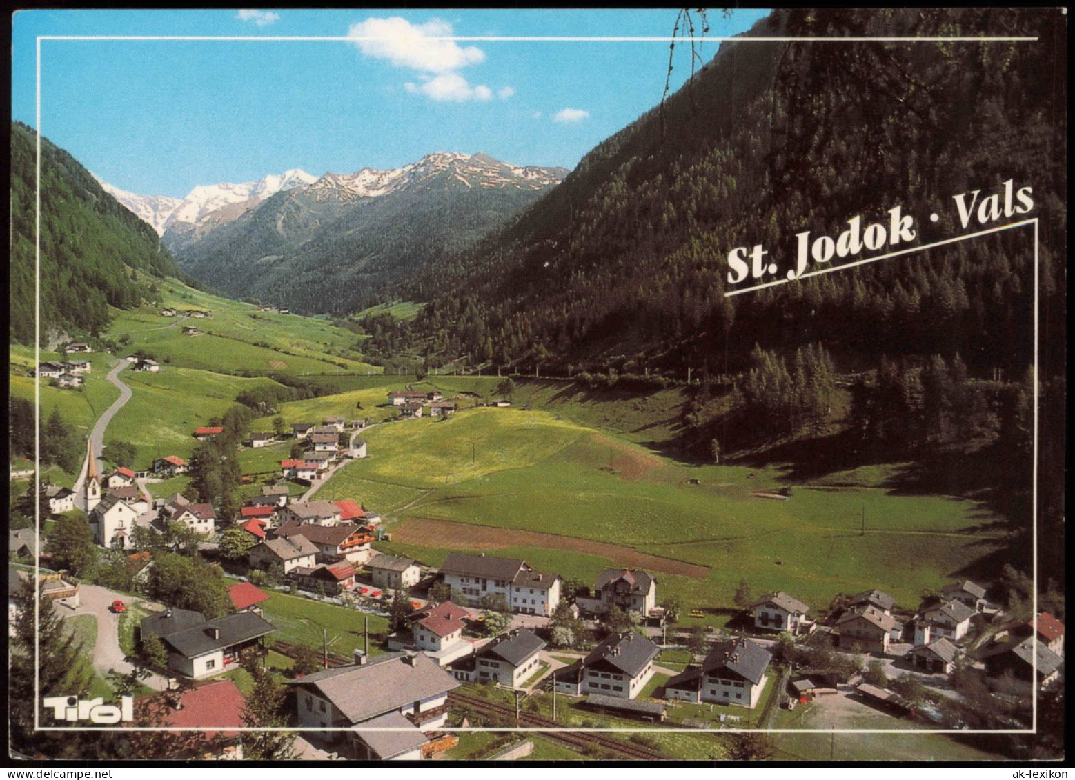 Ansichtskarte St. Jodok Am Brenner Stadtpartie 1999 - Altri & Non Classificati