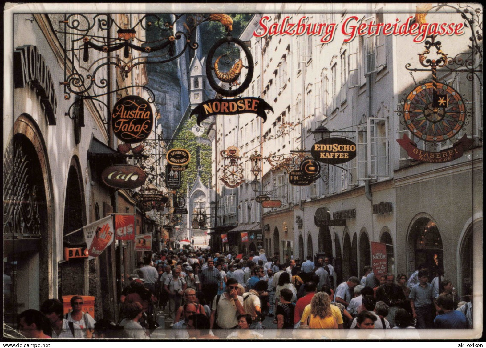 Ansichtskarte Salzburg Getreidegasse 2009 - Altri & Non Classificati