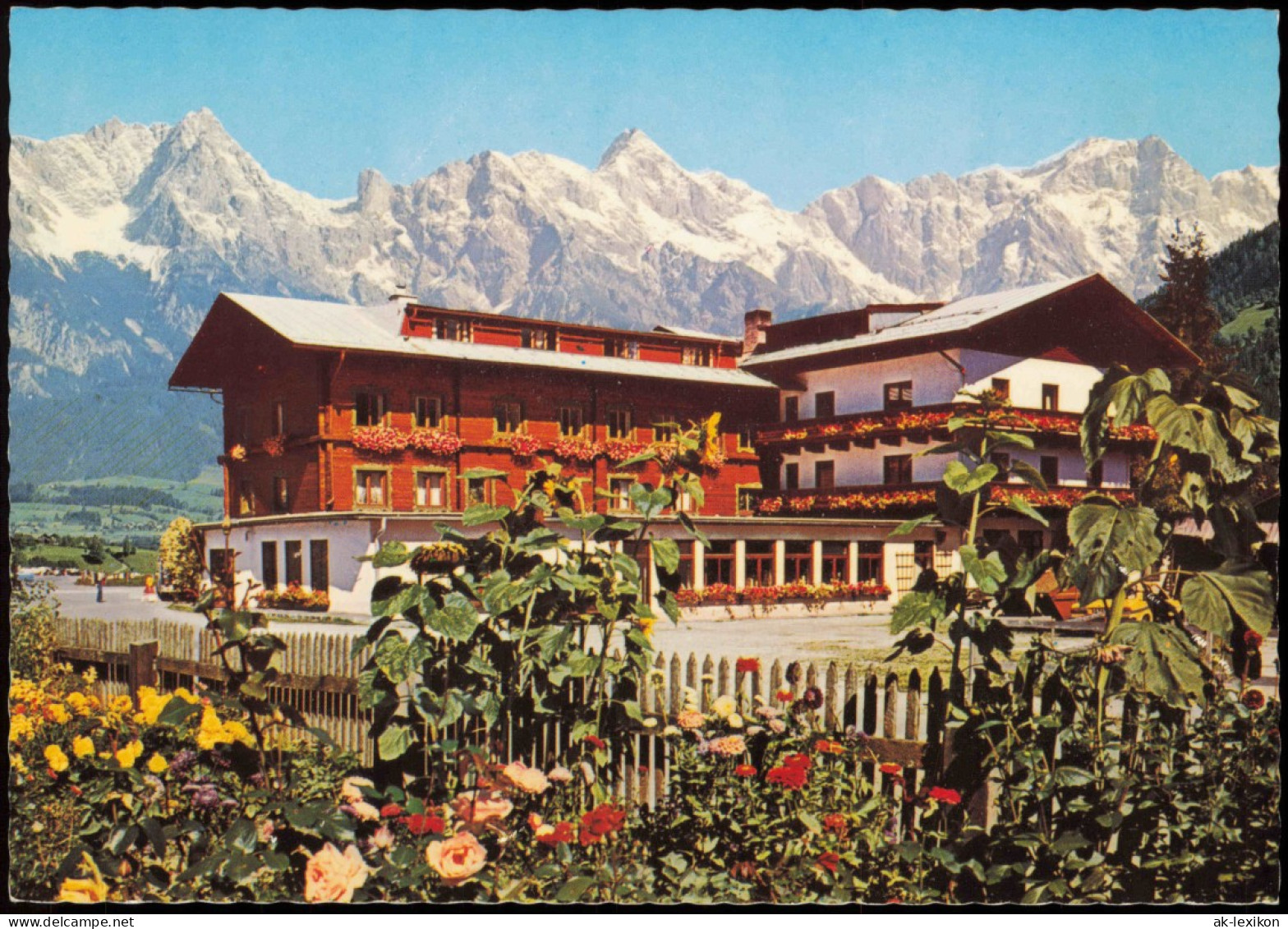 Ansichtskarte Maishofen Großgasthaus Unterwirt 1982 - Other & Unclassified