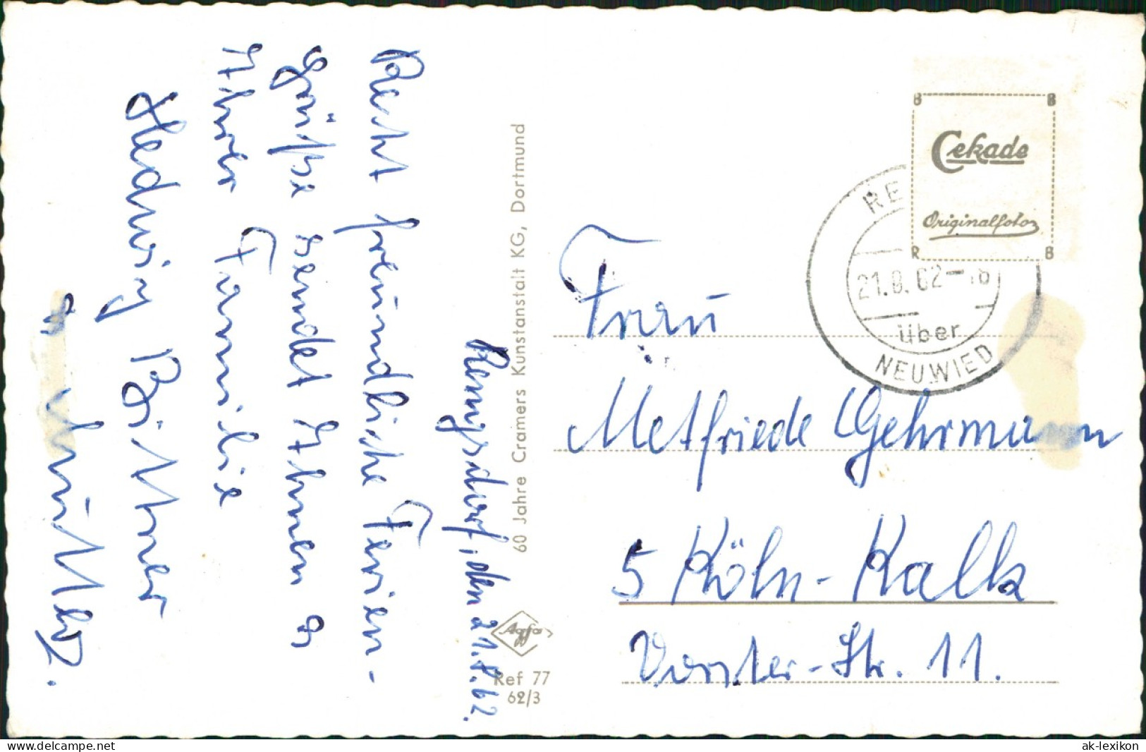 Ansichtskarte Rengsdorf Kurpark Mit Kath. Kirche 1962 - Sonstige & Ohne Zuordnung