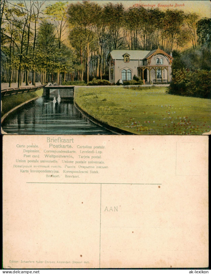 Postkaart Den Haag Den Haag Haagsche Bosch 1911 - Den Haag ('s-Gravenhage)