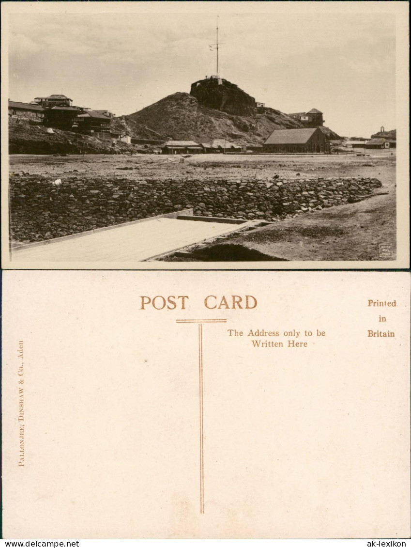 Postcard Aden Jemen عدن Blick Auf Den Lotsenturm 1926 - Jemen