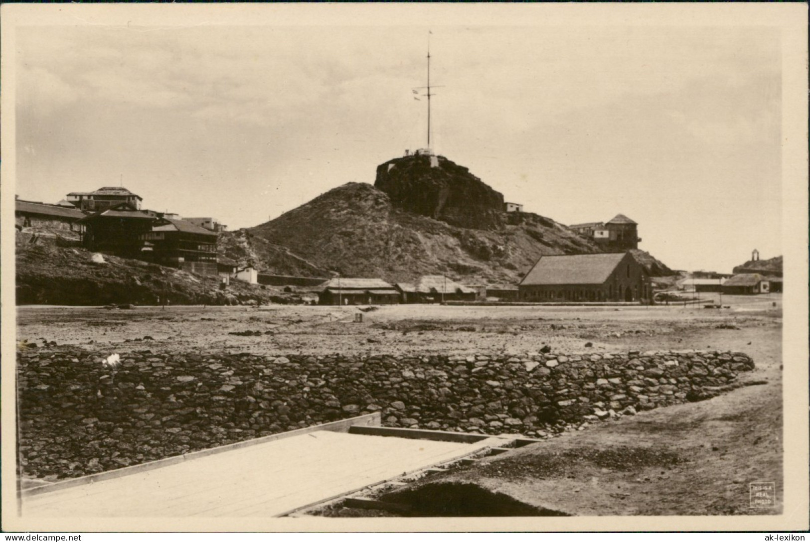 Postcard Aden Jemen عدن Blick Auf Den Lotsenturm 1926 - Yemen