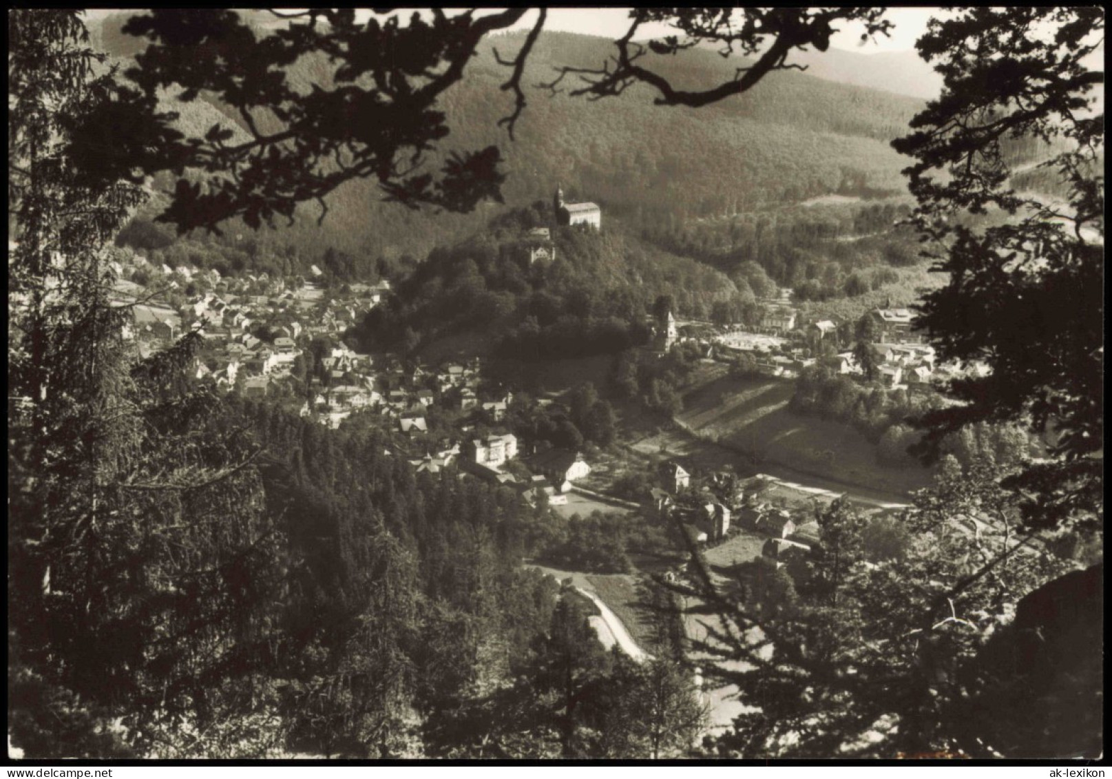 Ansichtskarte Schwarzburg Panorama-Ansicht 1986 - Sonstige & Ohne Zuordnung