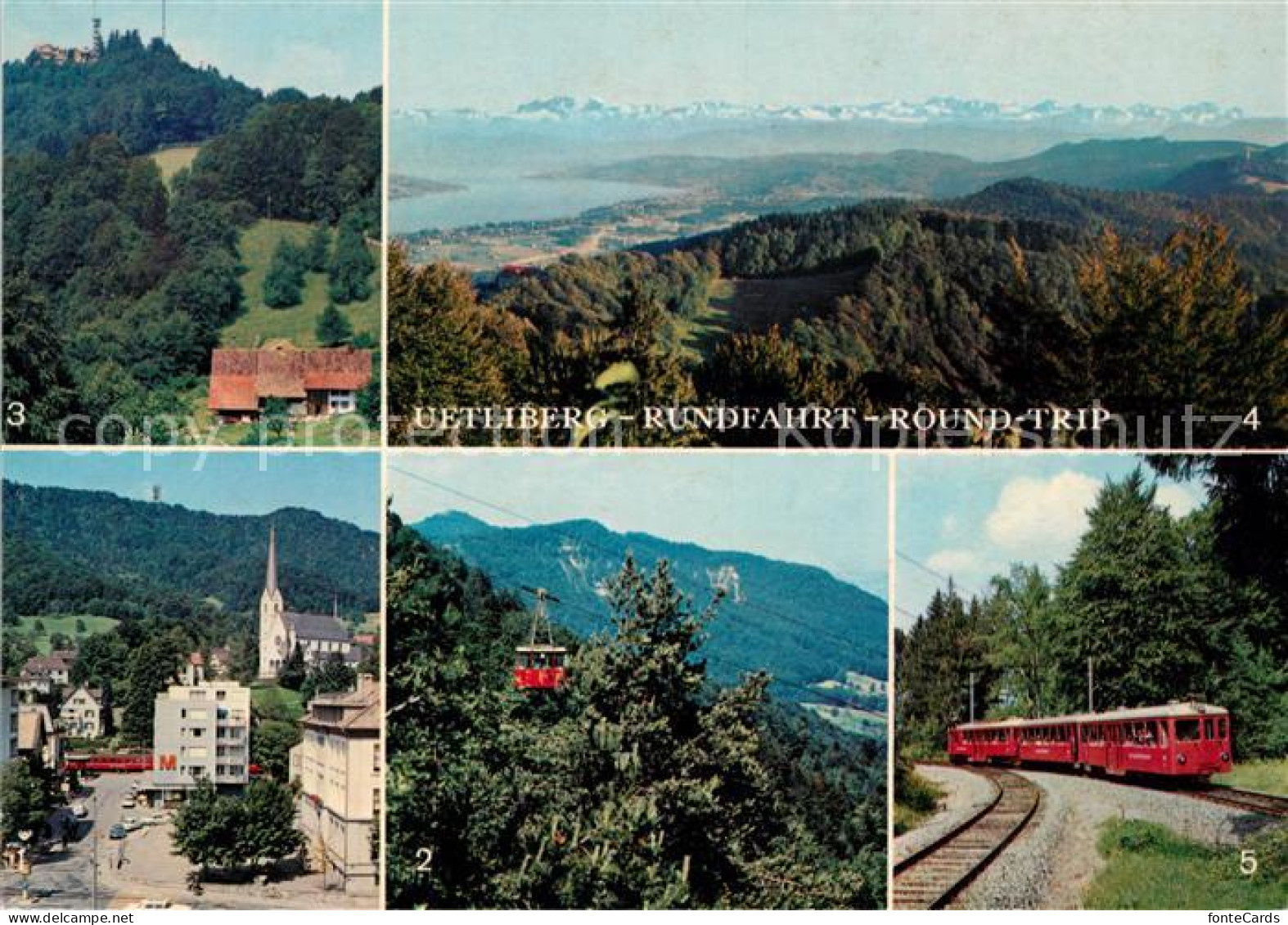 13134827 Uetliberg ZH Rundfahrt Zuerich Selnau Adliswil Luftseilbahn  Uetliberg  - Andere & Zonder Classificatie