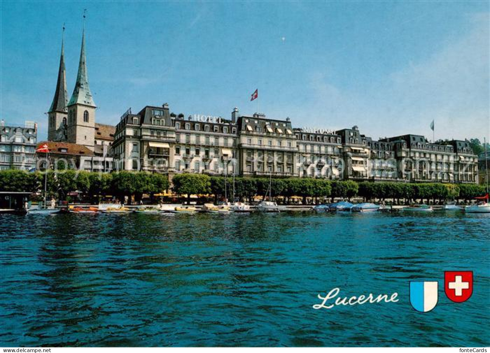 13134279 Luzern LU Hofkirche Hotel National Luzern - Autres & Non Classés
