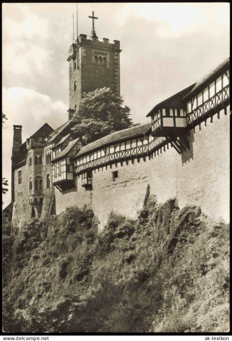 Ansichtskarte Eisenach Wartburg Von Osten Gesehen 1979 - Eisenach