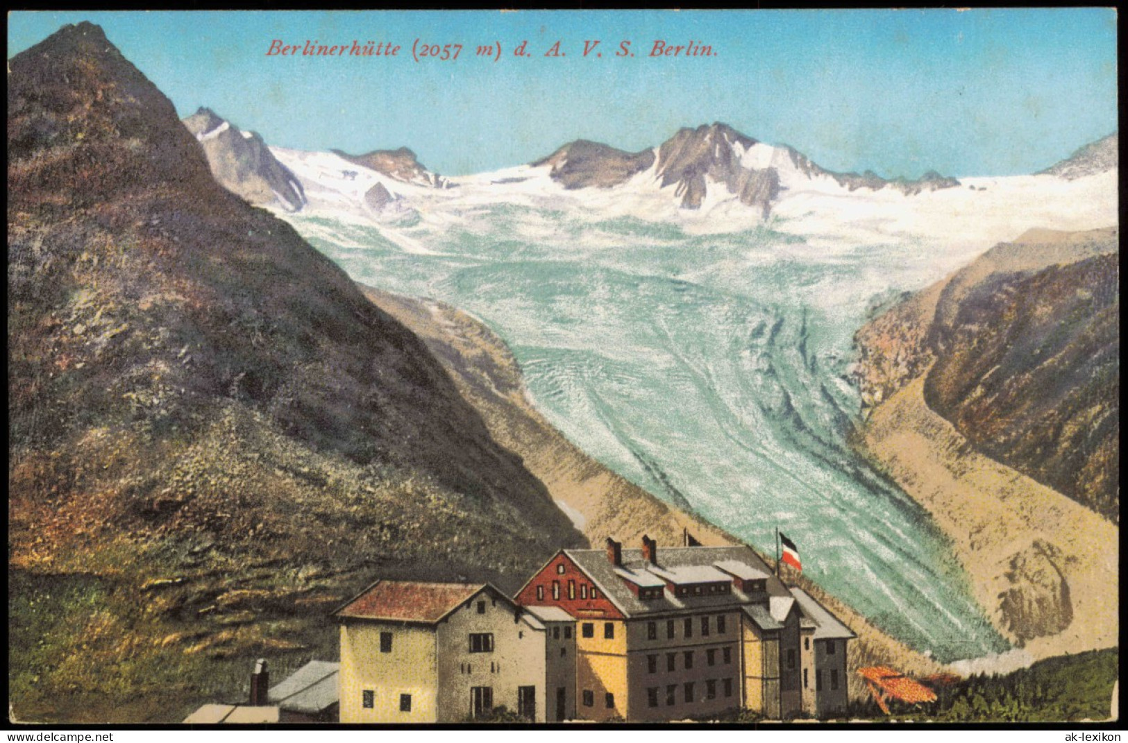 Ginzling-Mayrhofen Berlinerhütte (2057 M) D. A. V. S. Berlin 1910 - Sonstige & Ohne Zuordnung