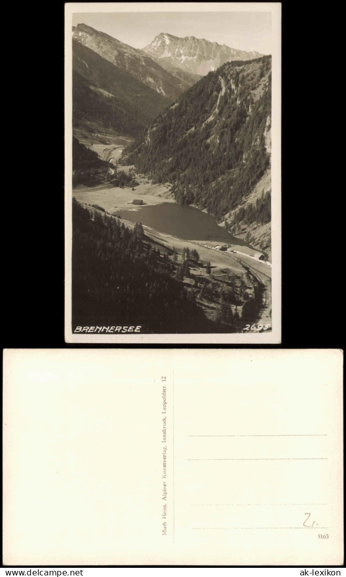 Gries Am Brenner Alpen Partie Am BRENNERSEE In Österreich 1930 - Autres & Non Classés