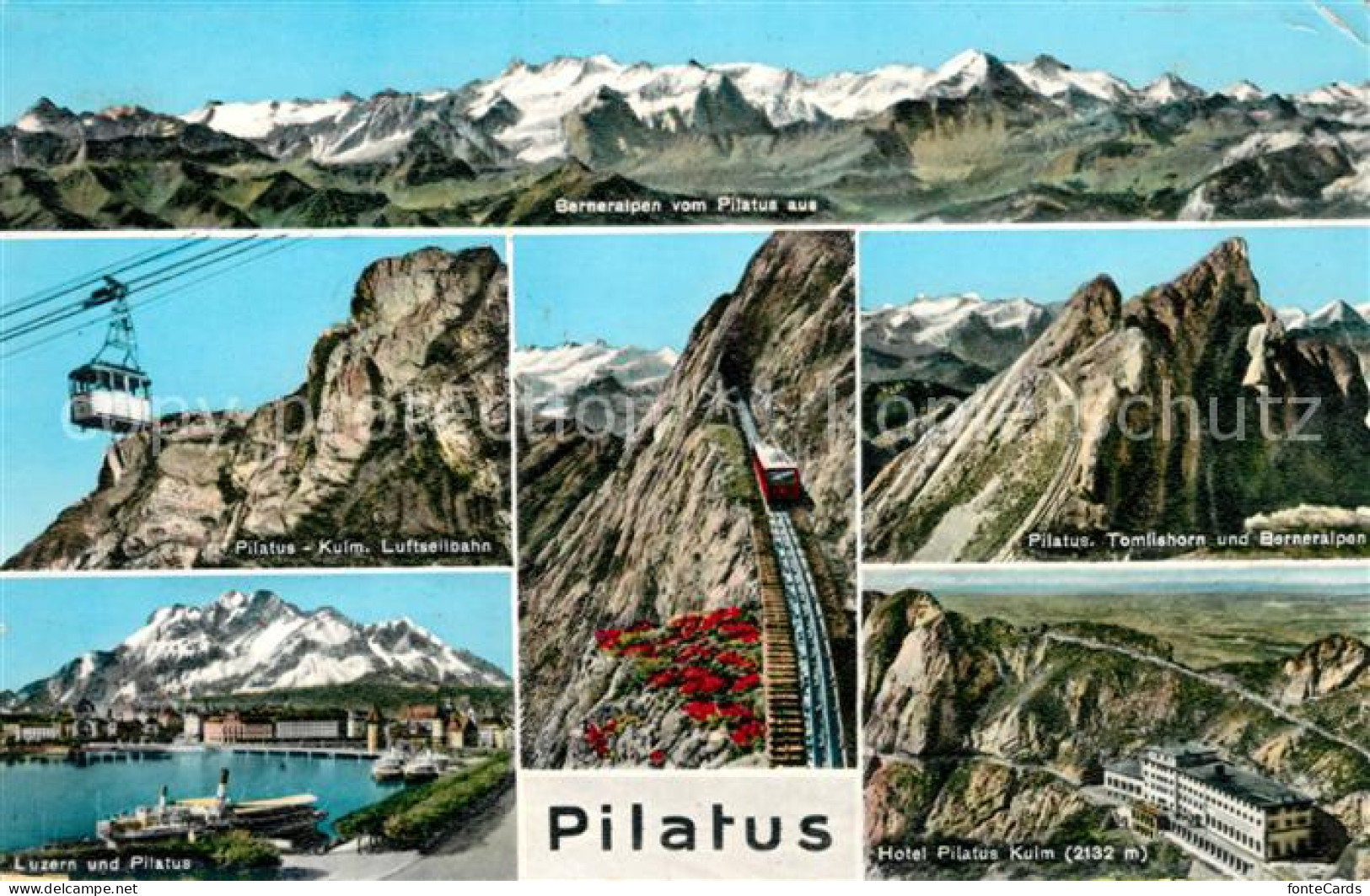 13131349 Pilatus Kulm Hotel Pilatus Kulm Tomlishorn Luzern Pilatus  - Altri & Non Classificati