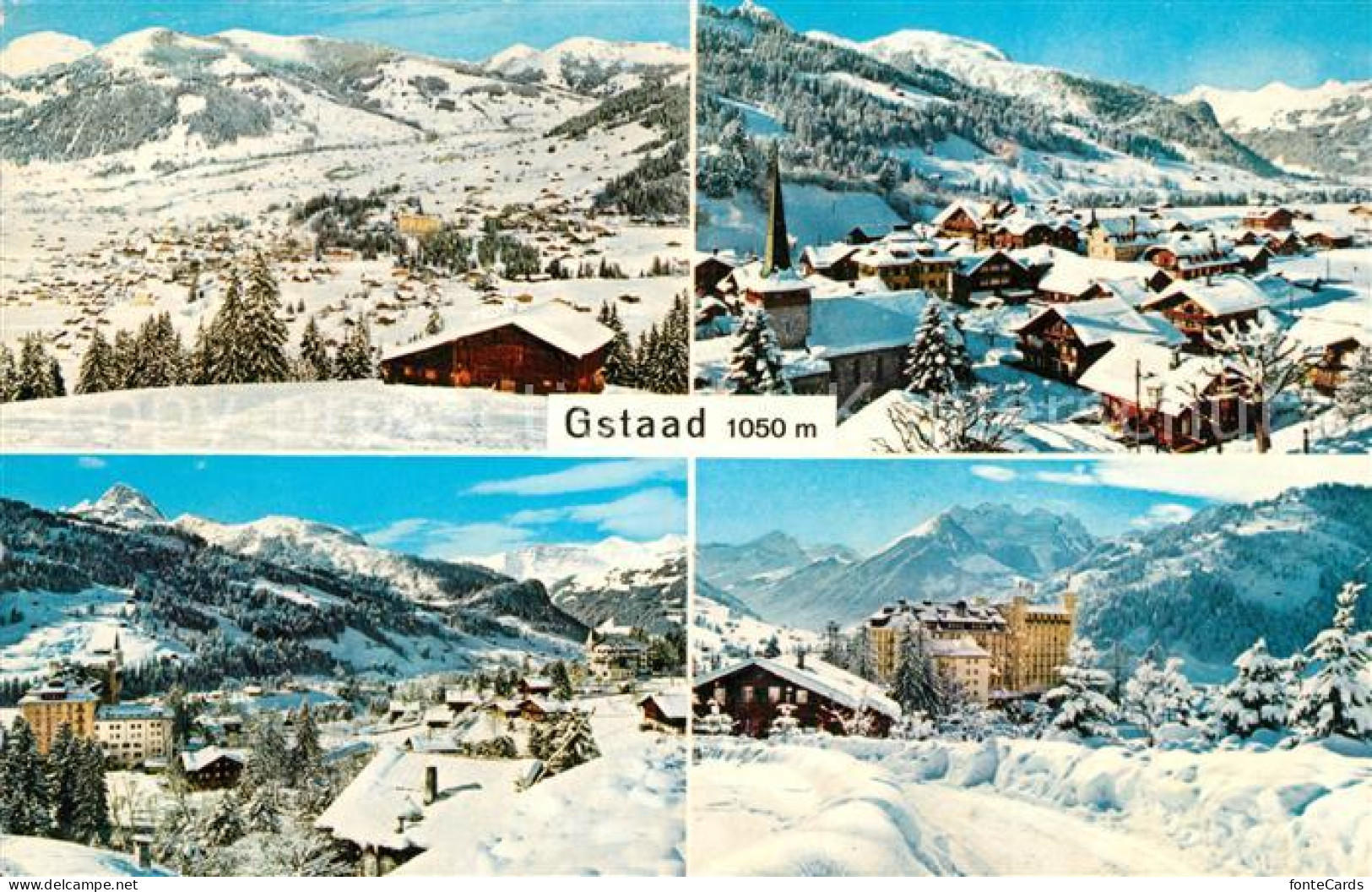 13130047 Gstaad Winterlandschaften Gstaad - Other & Unclassified