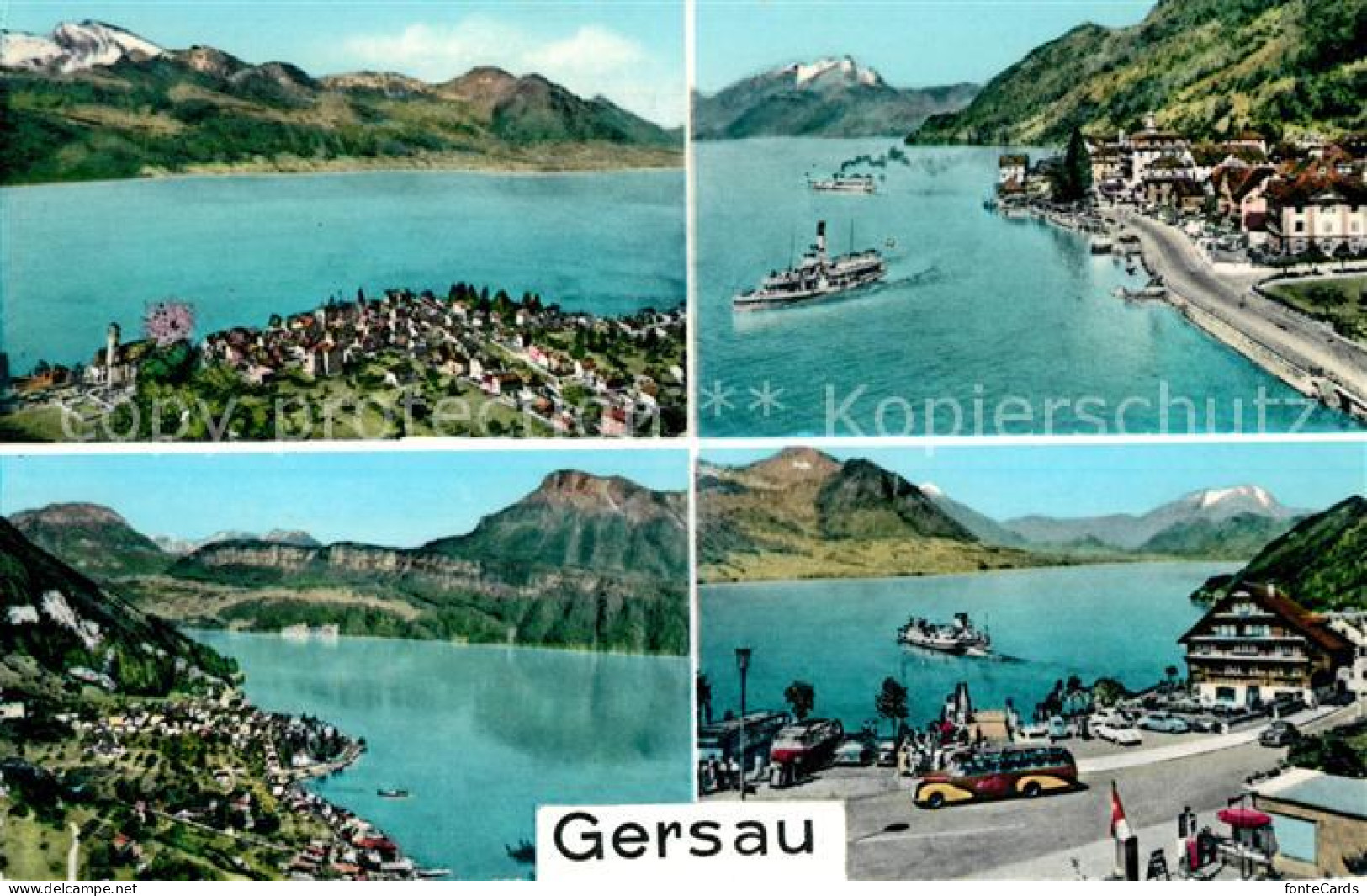 13126657 Gersau Vierwaldstaettersee Panoramen Gersau Vierwaldstaettersee - Sonstige & Ohne Zuordnung