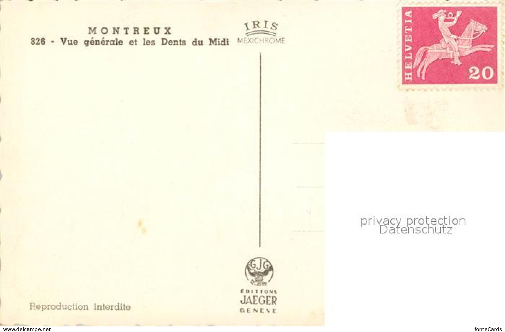 13126649 Montreux VD Dents Du Midi Montreux VD - Sonstige & Ohne Zuordnung