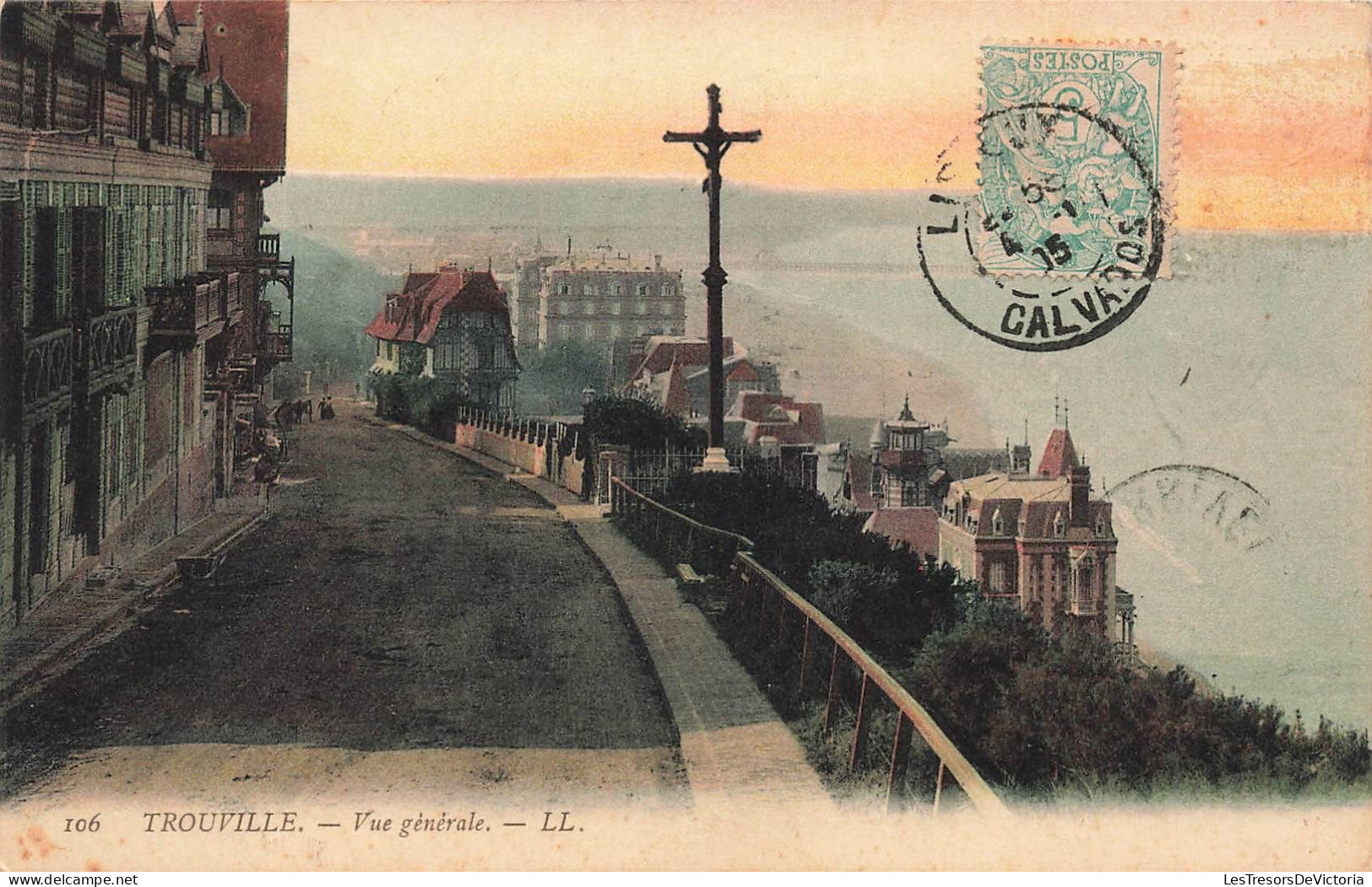 FRANCE - Trouville - Vue Générale De La Ville -  LL - Colorisé - Carte Postale Ancienne - Trouville