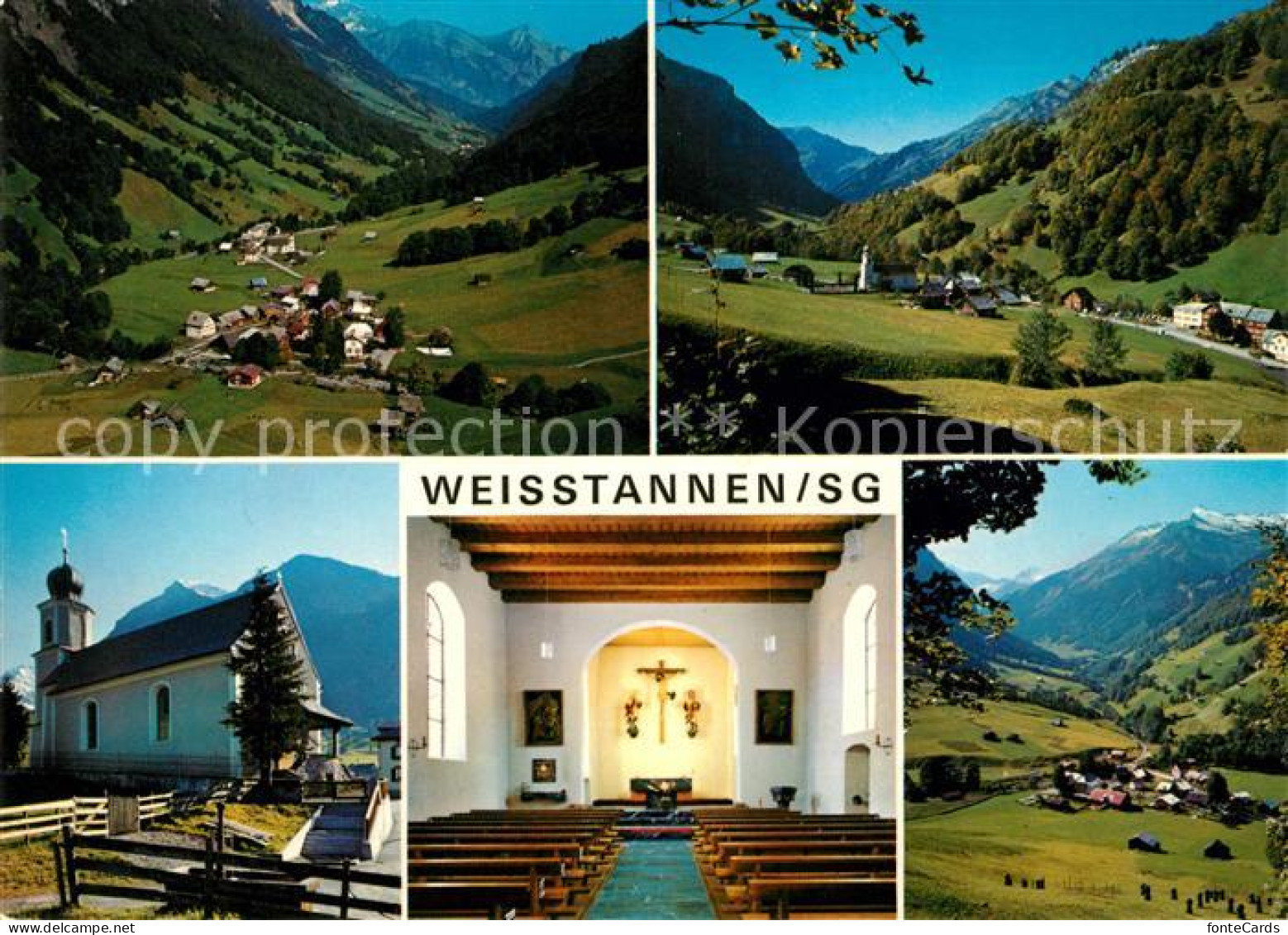 13125249 Weisstannen Kirche Weisstannen - Altri & Non Classificati