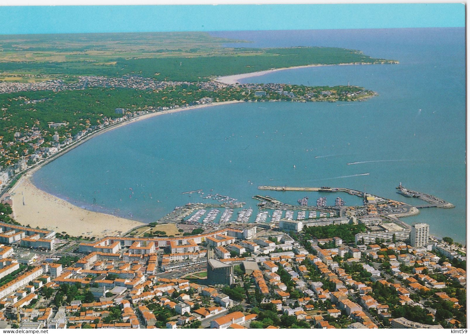 Royan - Vue D'ensemble, Le Port Et Le Plage - Royan