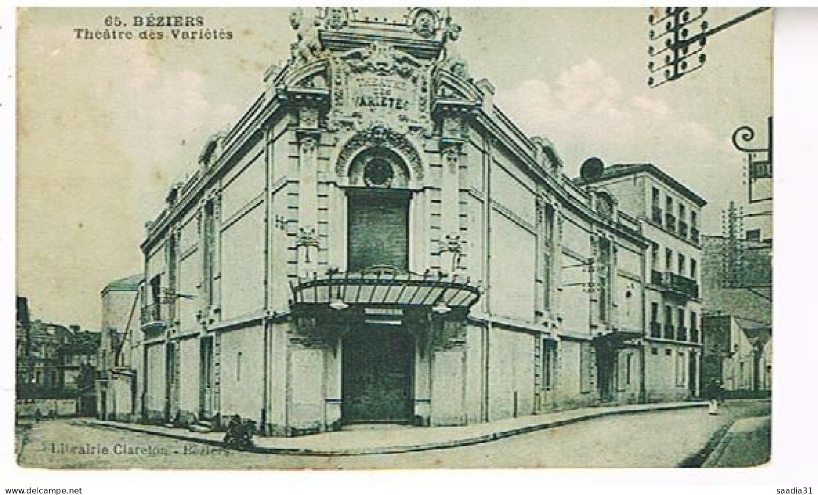 34 BEZIERS   THEATRE DES VARIETES - Beziers