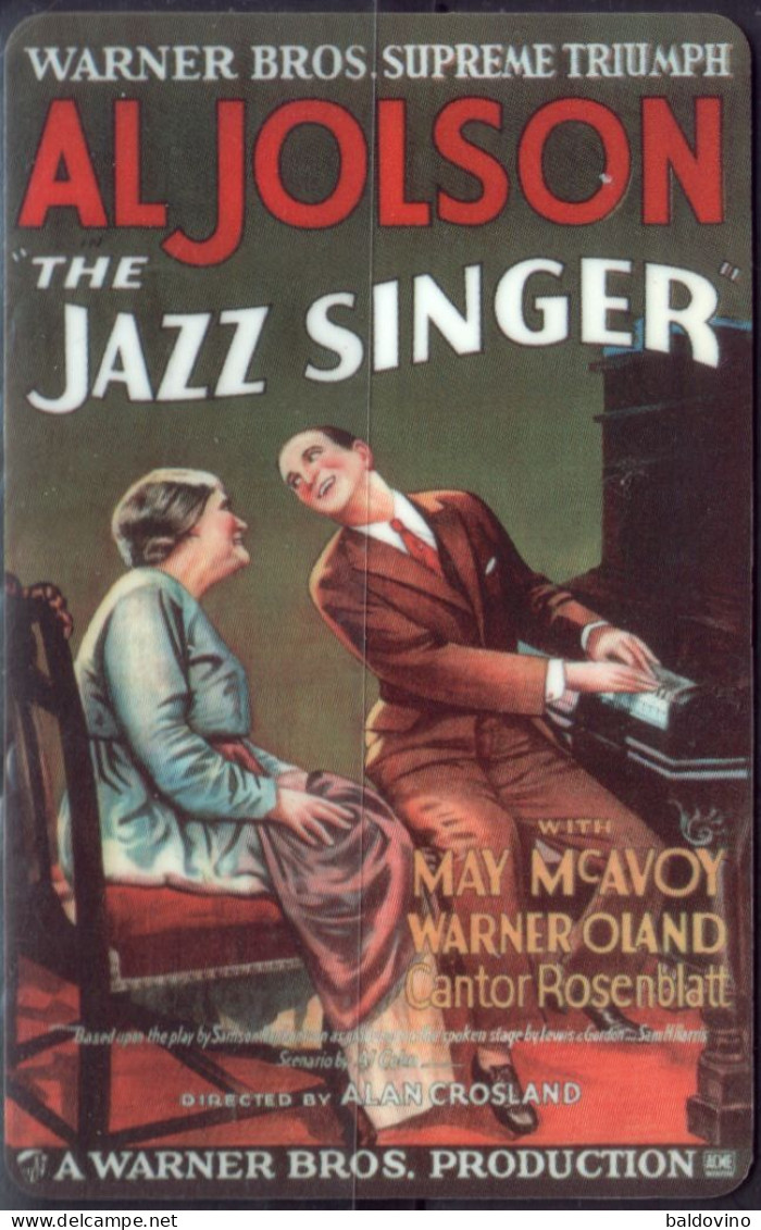 Al Jolson The Jazz Singer - Andere & Zonder Classificatie