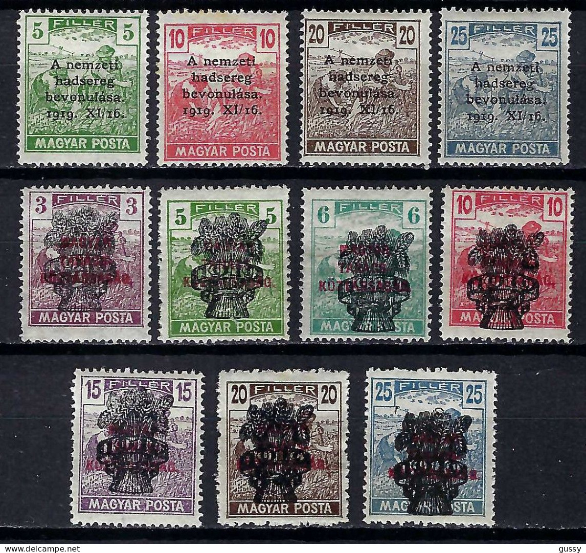 HONGRIE Ca.1919: Lot De Neufs* - Unused Stamps