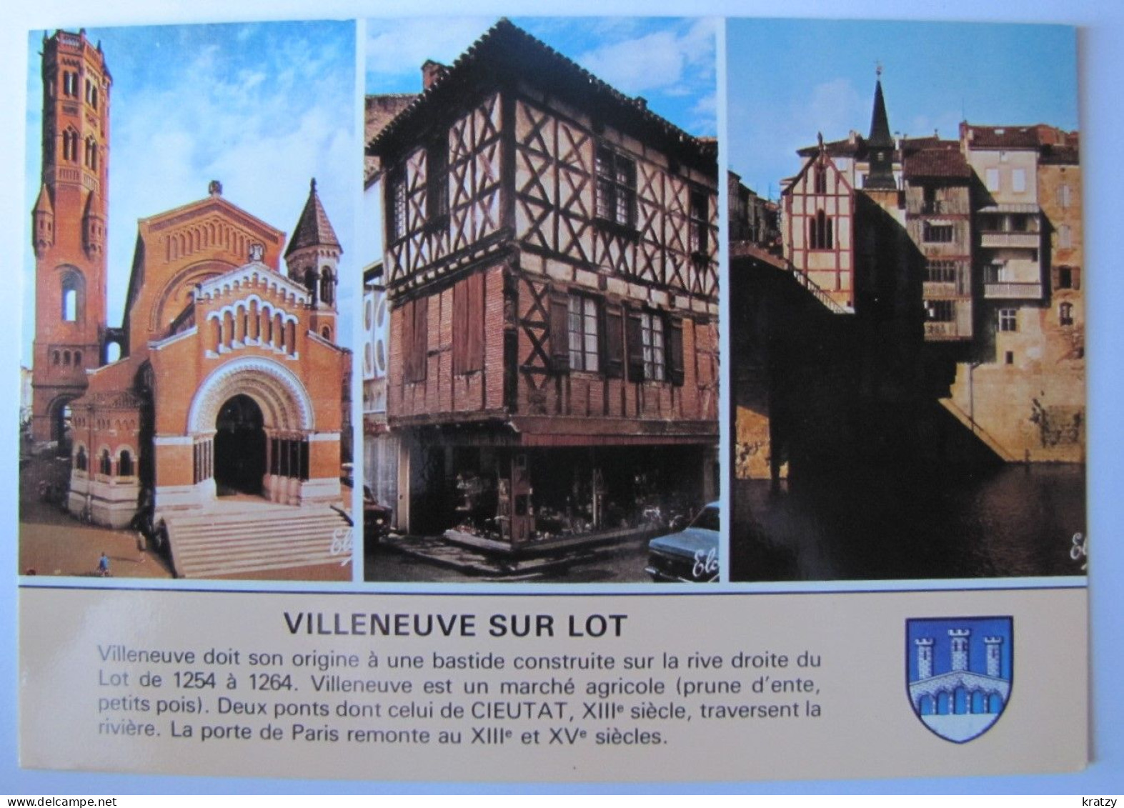 FRANCE - LOT ET GARONNE - VILLENEUVE-sur-LOT - Vues - Villeneuve Sur Lot