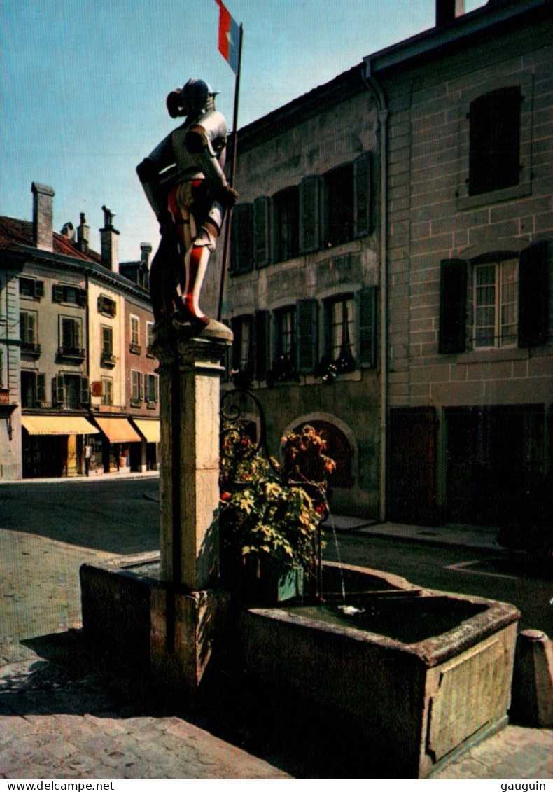 CPSM - NYON - Fontaine Maître Jacques - Edition Jaeger - Nyon