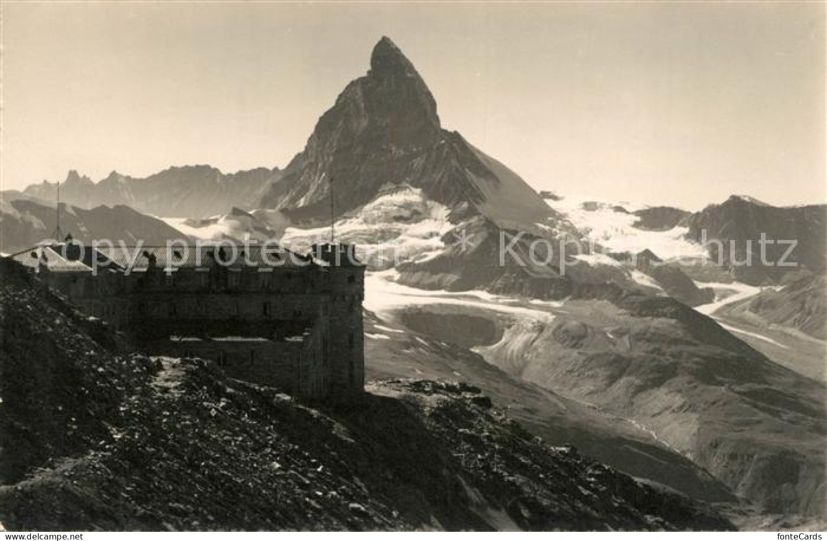 13114757 Zermatt VS Kulm Hotel Gornergrat Matterhorn Gebirgspanorama Walliser Al - Andere & Zonder Classificatie