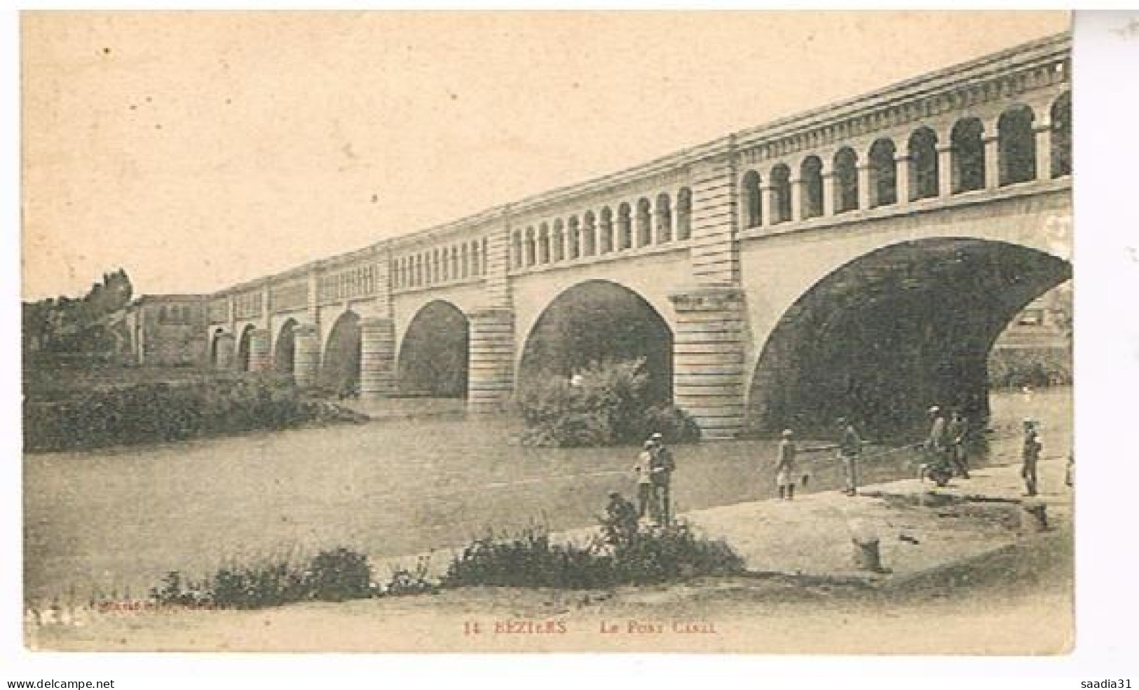 34 BEZIERS LE PONT CANAL - Beziers