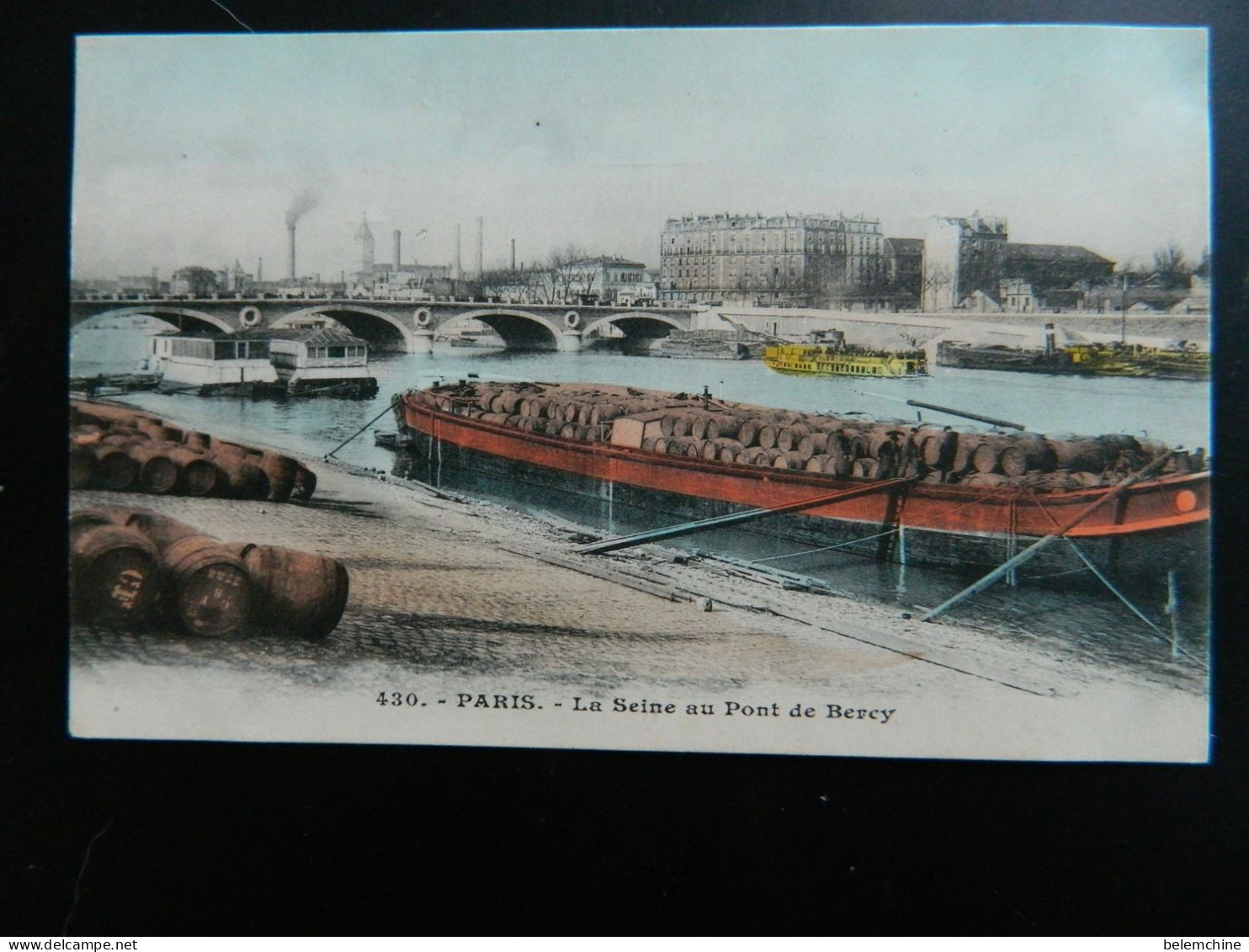 PARIS                       LA SEINE AU PONT DE BERCY - The River Seine And Its Banks