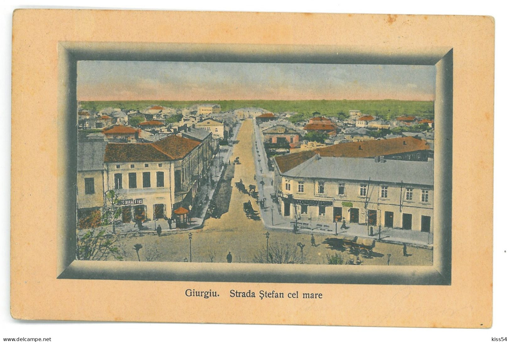 RO - 25270 GIURGIU, Stefan Cel Mare Street, RAMA, Romania - Old Postcard - Used - 1912 - Rumania