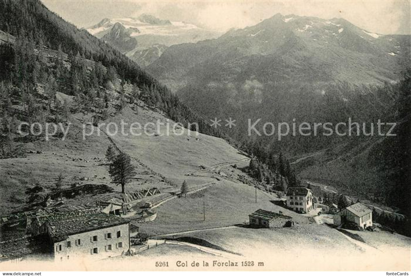 13114647 La Forclaz Aigle Col De La Forclaz Alpenpanorama La Forclaz Aigle - Andere & Zonder Classificatie