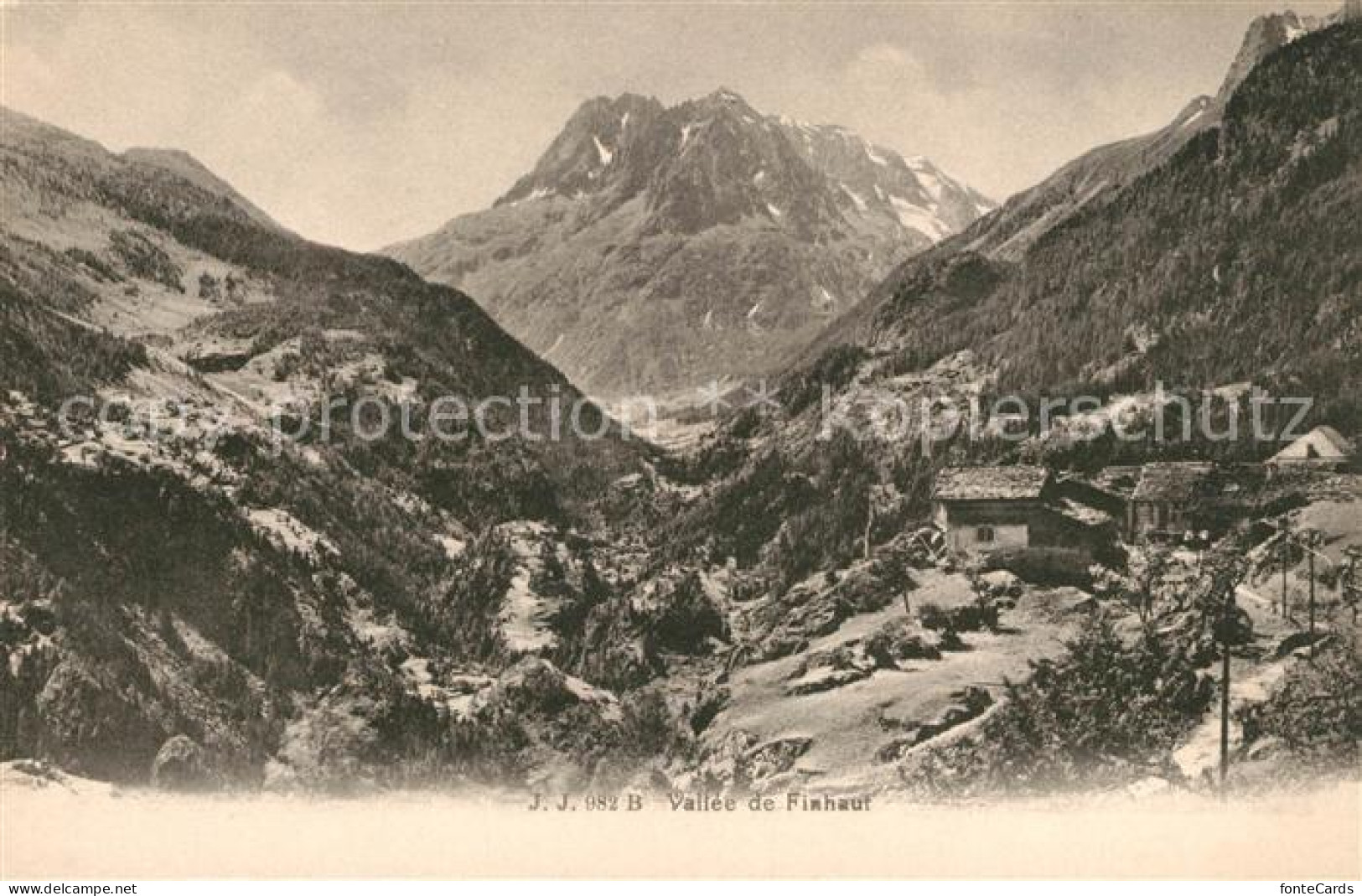 13114639 Finhaut Panorama De La Vallee Alpes Finhaut - Andere & Zonder Classificatie