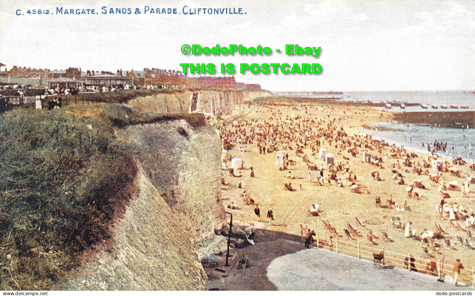 R355908 Cliftonville. Margate. Sands And Parade. The Photochrom. Exclusive Celes - World