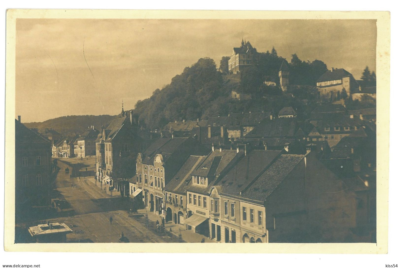 RO - 25188 SIGHISOARA, Mures, Panorama, Romania - Old Postcard, Real Photo - Unused - 1931 - Roumanie