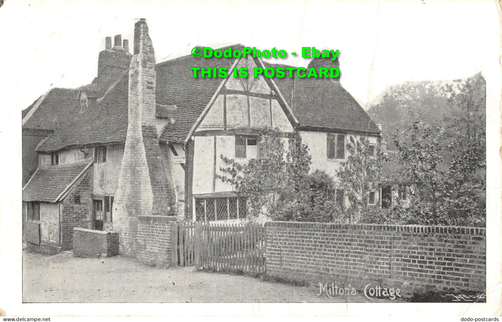 R355965 Milton Cottage. King Printer. Amersham. 1910 - World