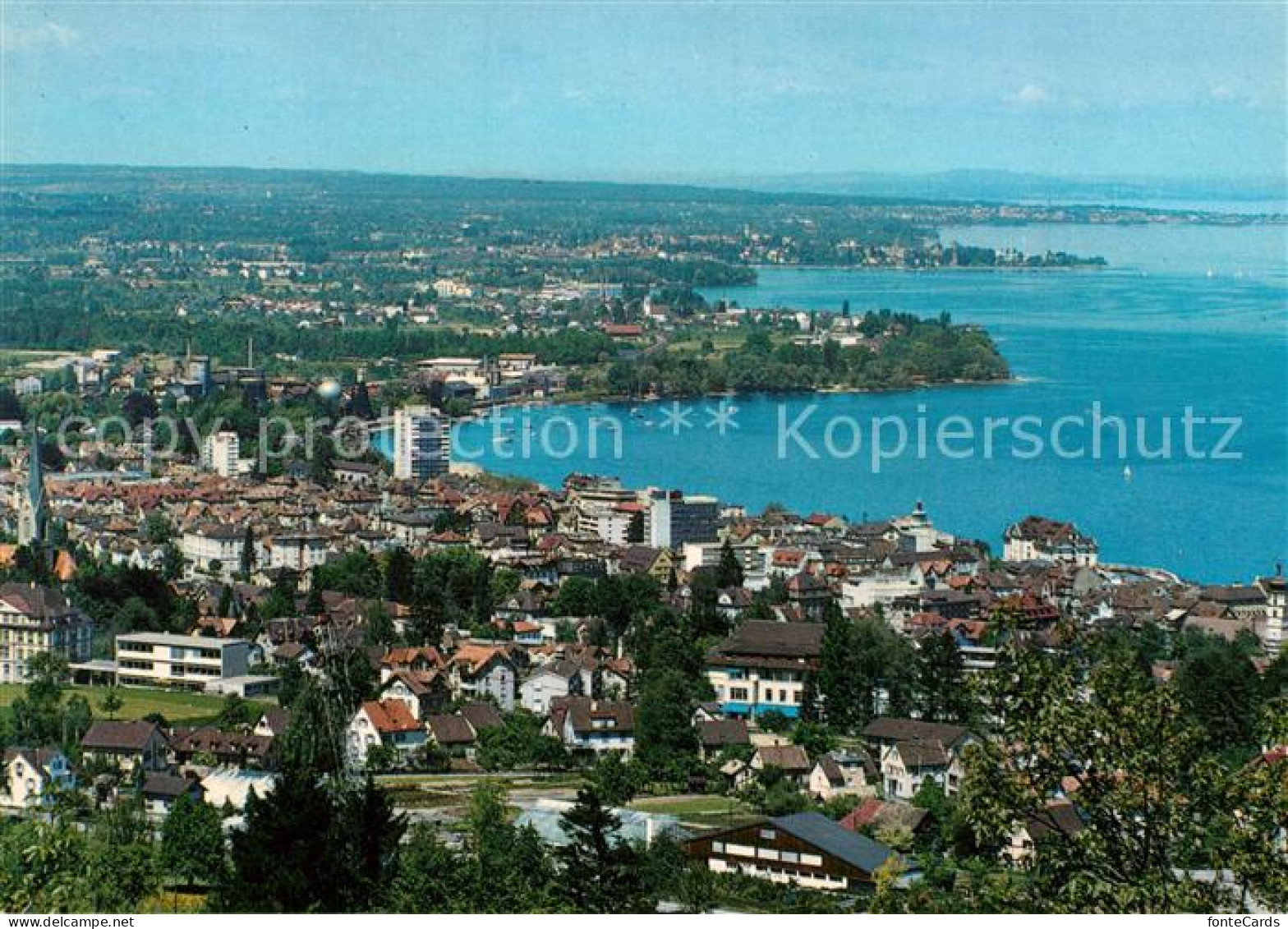 13106549 Rorschach Bodensee Fliegeraufnahme Seebuchten Horn Steinach Arbon Roman - Andere & Zonder Classificatie