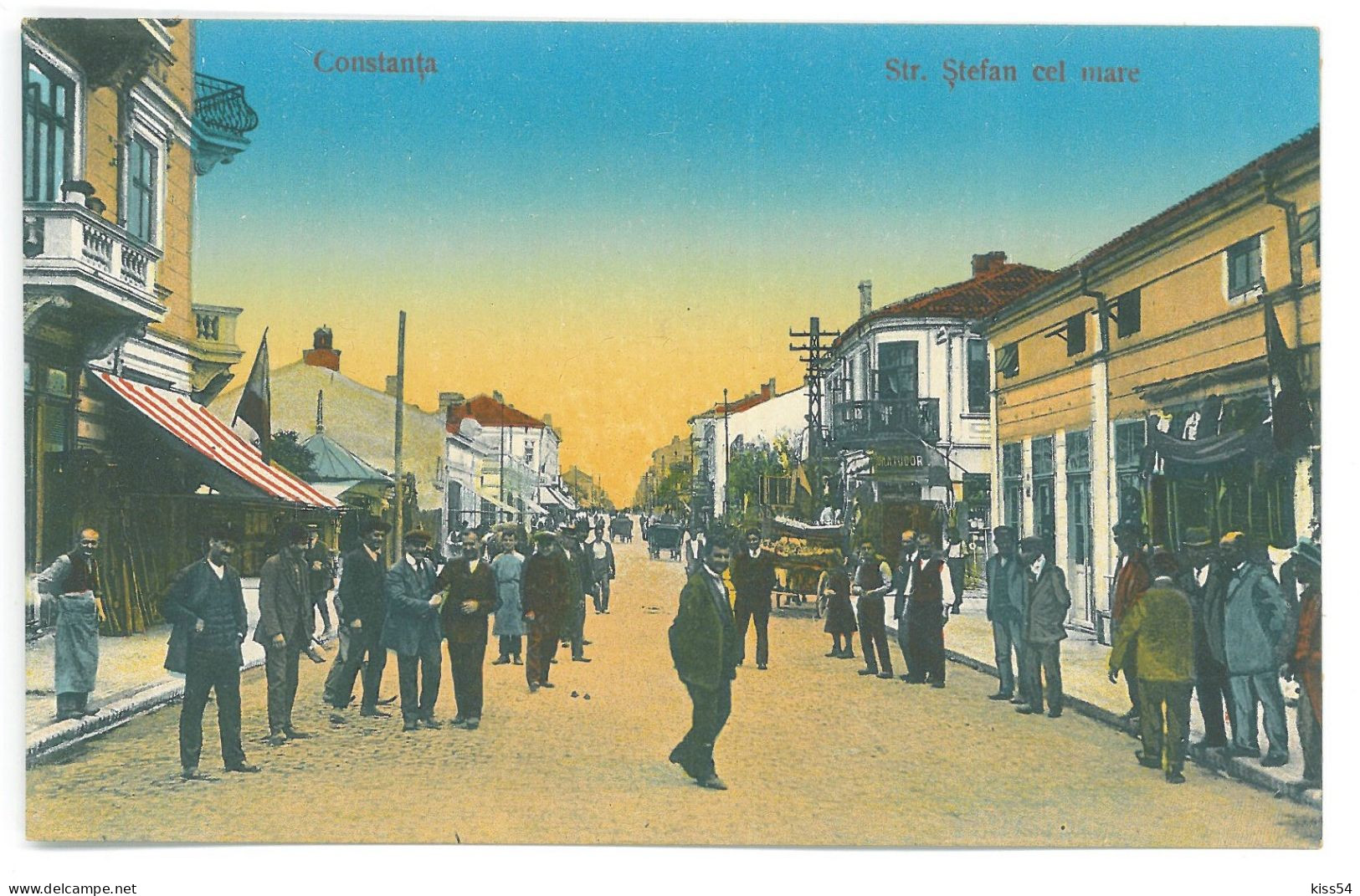 RO - 25362 CONSTANTA, Stefan Cel Mare Street, Romania - Old Postcard - Unused - Roumanie